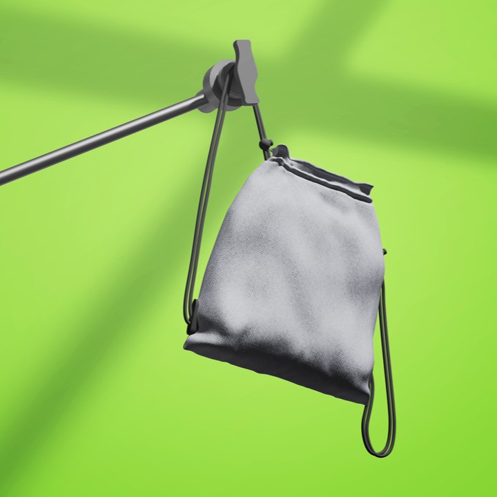 Eco-Friendly Apron Made from Recycled Fabrics